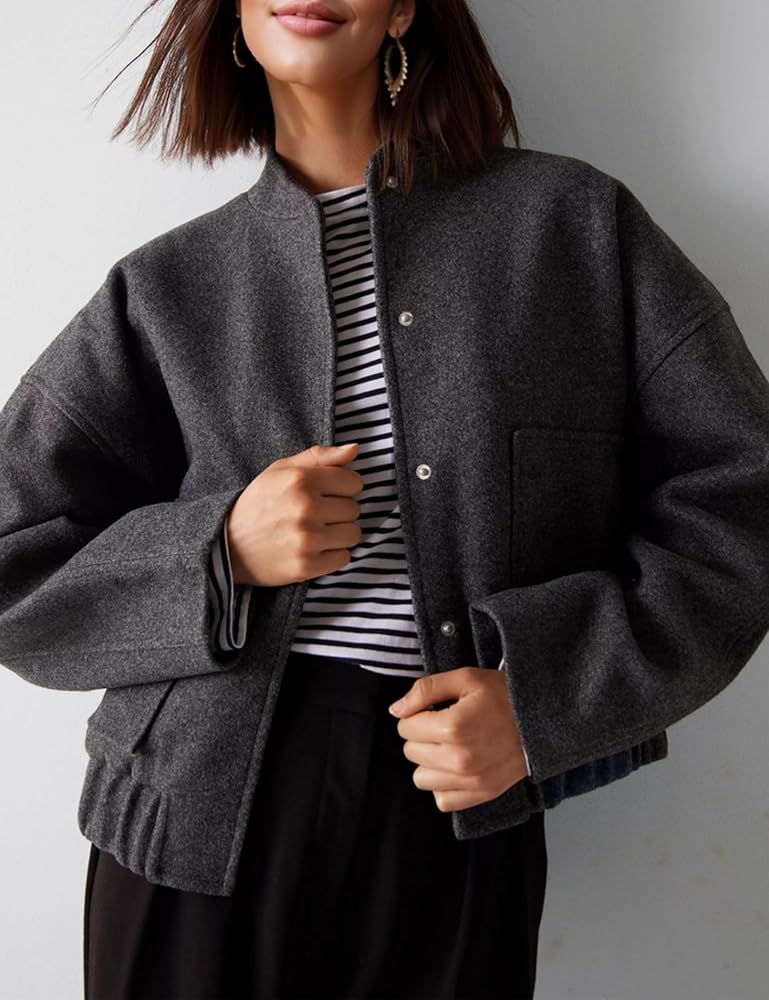 ジャケット・アウター ESSAY Oversized Coller-Less Coat Michael Kors Big Girls Asymmetric Zip Softshell Jacket - Macy's